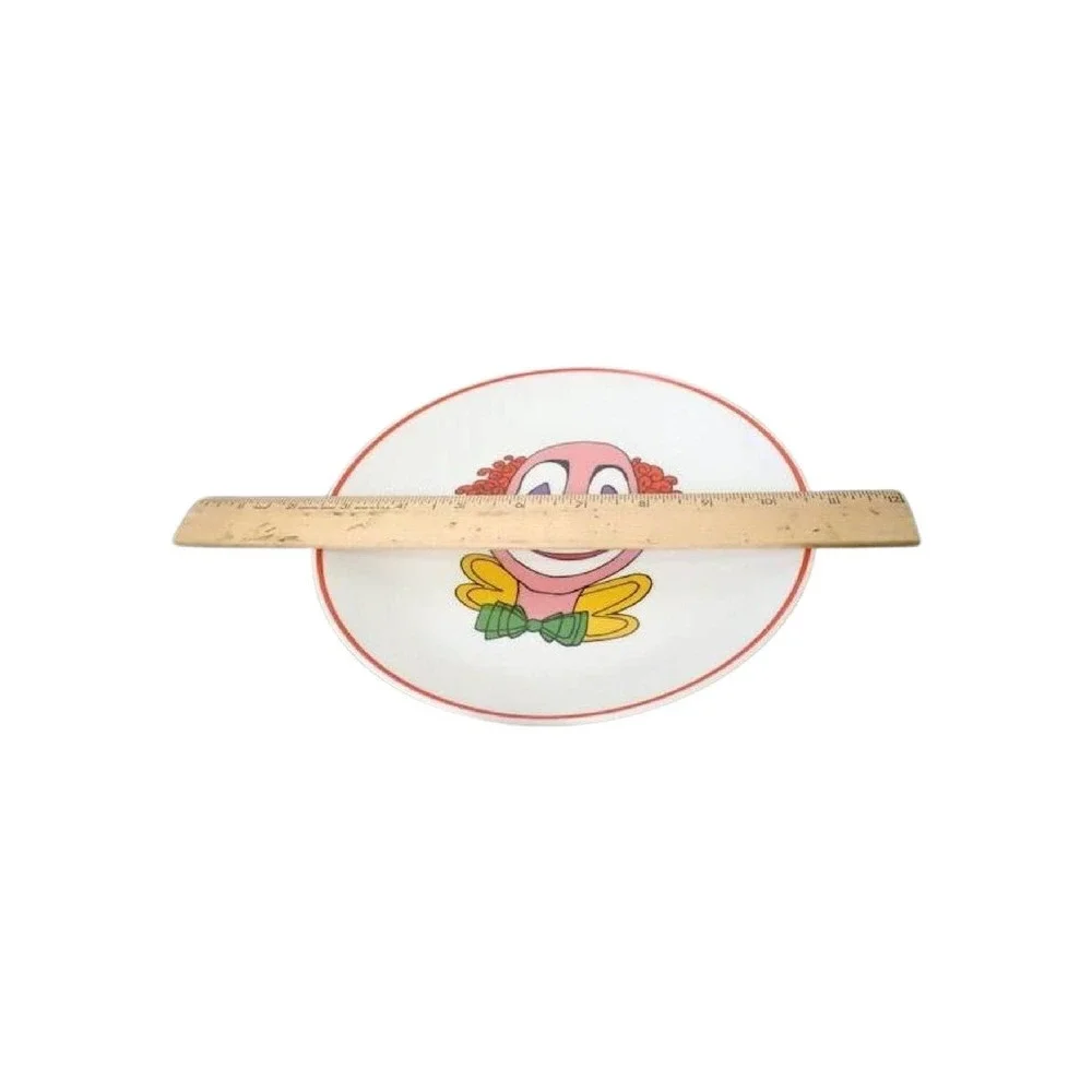 Bareuther Waldessan BAVARIA Germany CIRCUS CLOWN Plate Dish Set, 4 pieces